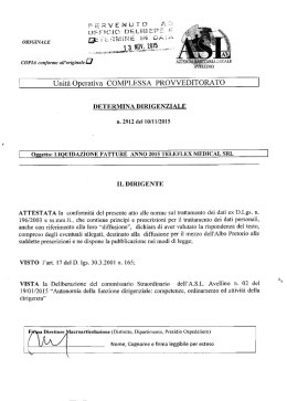 6828 13112015 PROVV N 29102DEL 10112015 LIQUIDAZIONE