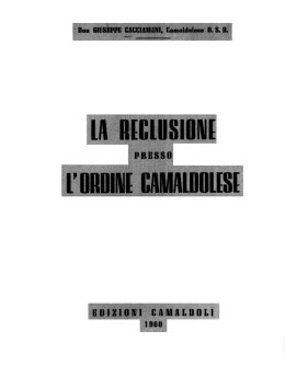 Page 1 Page 2 Page 3 ALLA VENERATA MEMORIA DI MONS