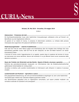 Curia News 5/2014