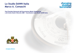 Slides presentazione - Changing Diabetes Barometer