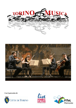 Scarica il libretto - LIVE Piemonte dal Vivo &ndash; Circuito regionale dello