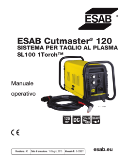 ESAB Cutmaster® 120 - ESAB Welding & Cutting Products