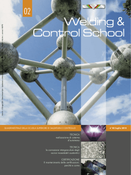 N&deg; 2 luglio 2010 - Scuola Superiore di Saldatura e Controllo