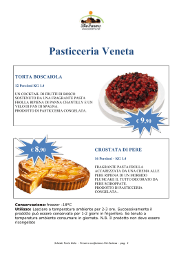 Pasticceria Veneta TORTA BOSCAIOLA