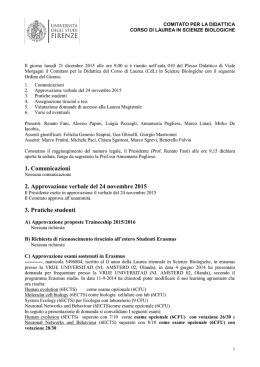 universita` degli studi di firenze