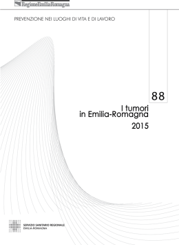 I tumori in Emilia-Romagna 2015