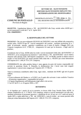 i REGISTRATA IN DATA i &icirc;" . .