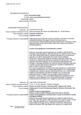 curriculum vitae