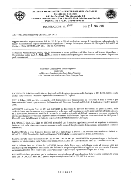 Deliberazione n. 498 del 26.05.2014