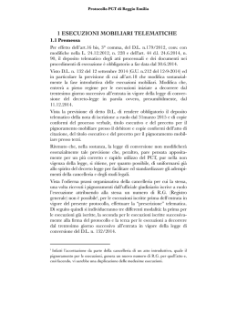 vademecum Punto PCT - Ordine degli Avvocati di Reggio Emilia