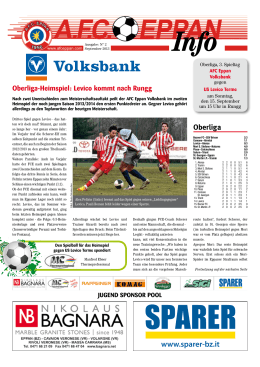 FCE-Jugend - AFC Eppan Homepage