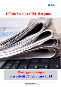 mercoled&igrave; 26 febbraio 2014 - FIM