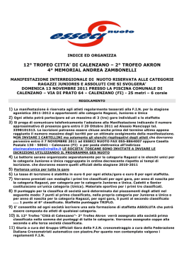 Trofeo Esseci Nuoto 2011