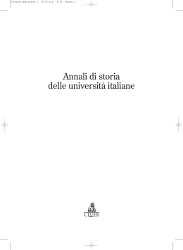 Matematica e matematici nella Scuola Normale di Pisa 1862-1918