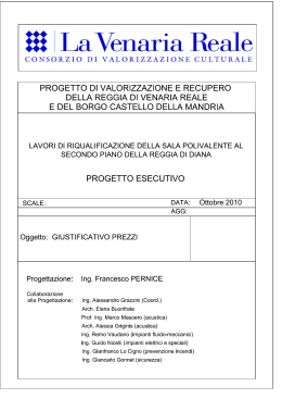 Giustificativo prezzi