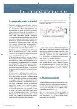 Il Mercato immobiliare della Provincia di Monza e Brianza
