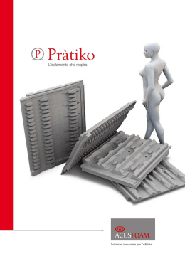 scaricare depliant ACUSFOAM PRATIKO