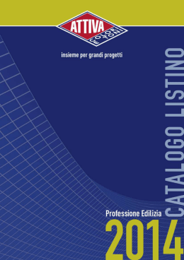 Scarica Catalogo Attiva Colori e Toni - Edilizia 2014