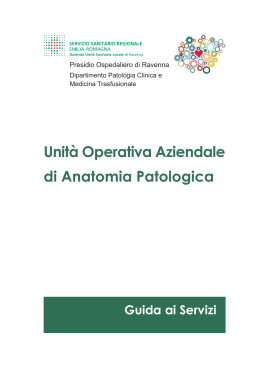 Unità Operativa Aziendale di Anatomia Patologica