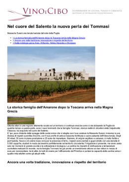 Leggi l`articolo - Masseria Surani