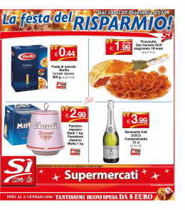 a Kg e1e.eoy - Si con te Supermercati
