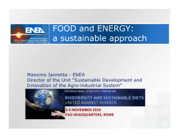 a sustainable approach - Food and Agriculture Organization of the
