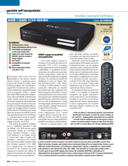 Modello Standard Definition