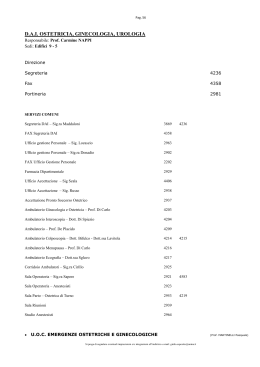 telefoni dell`intera struttura