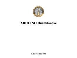 Introduzione ad Arduino