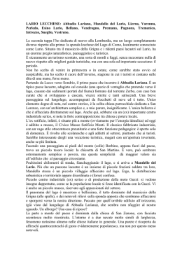 Il Lario Lecchese