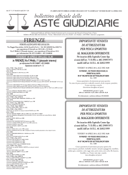 tribunale di firenze - Astagiudiziaria.com