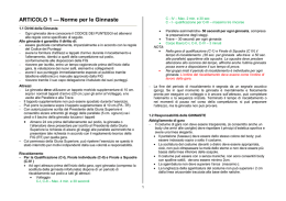 Sez. GAF- Ultime modifiche al C.d.P. aggiornate alla Newsletter 28