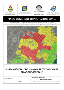 relazione dell`estensore