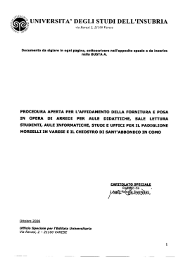 5 `2 UNIVERSITA` DEGLI STUDI DELL`INSUBRIA