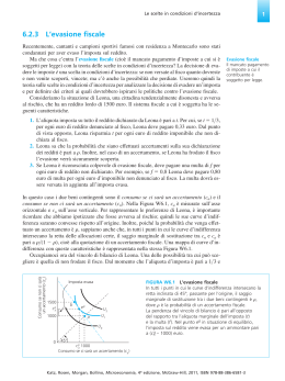 6.2.3 L`evasione fiscale