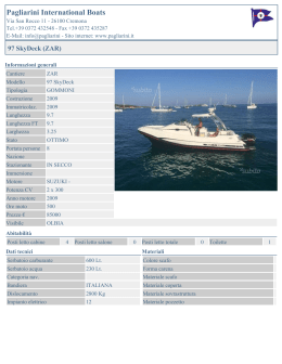 Pagliarini International Boats