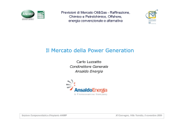 Carlo Luzzatto - Ansaldo Energia