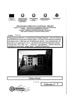Elaborato - 7 Elenco Prezzi - IC Lanza-Milani