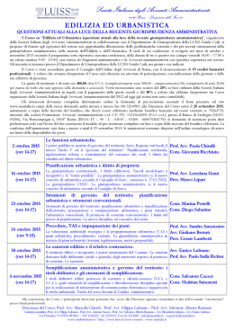 Scarica scheda PDF - SIAA :: Societ&agrave; Italiana Avvocati