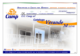 CATALOGO VERANDE M-LINE 2015