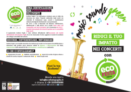 Scarica il catalogo Ecofesta Puglia Concerti!