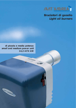 Bruciatori a gasolio - Progest Calor S.n.c.