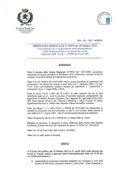 ordinanza - Comune di Vimercate
