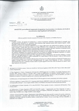 20151224 ordinanza CV contro inquinanti atmosfera