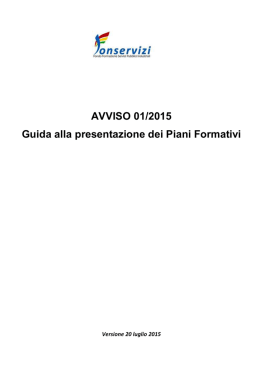 1 MB 20-07-2015 Guida alla presentazione dei Piani