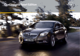 Opel Insignia Sport Edition