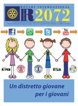 Un distretto giovane per i giovani