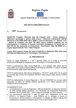 N. 017 Regione Puglia