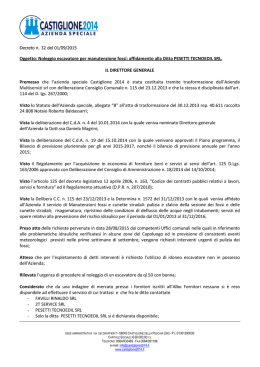 Decreto n. 32 del 01.09.15