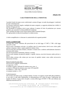 Allegato 3bis-Caratteristiche della fornitura
